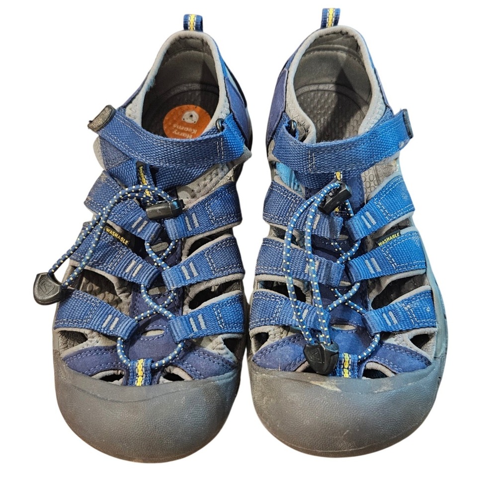 KEEN Newport H2 Blue Sport Sandals Mens 6 Womens 8 Hiking Water Shoes Washable